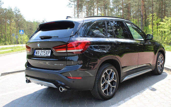 BMW X1 cena 129800 przebieg: 56000, rok produkcji 2020 z Warszawa małe 379